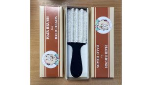 Forty-eight Novelty Gift Hairbrushes for Bald Heads