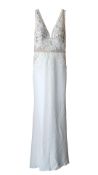 Pronovias Barcelona Emily Wedding Dress, Off White/Crystal, UK 10