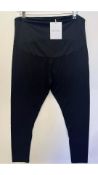 Five Isabella Oliver Kerrison Maternity Leggings with Lenzing Ecovero, Caviar Black, Size 14