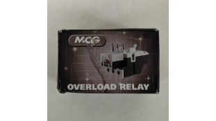 Two MCG Overload Relay DL2-40 30A to 40A. Box damaged