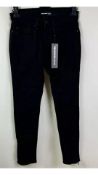 The Kopples Women's Skinny Jeans, Black, Size 31W/29L