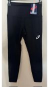 Asics Women's High Waisted Tight 2 Mesh, Black, Small