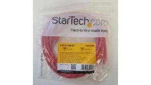 Ten StarTech 3m CAT6 Ethernet Cables