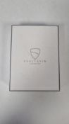 Two Vaultskin Belgravia Zip Around RFID Pouch Wallets, Champagne