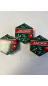 Twenty-one Traditional Metal Jacks Games