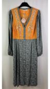 Odd Molly Women's Sienna Dress, Faded Cargo, Size M