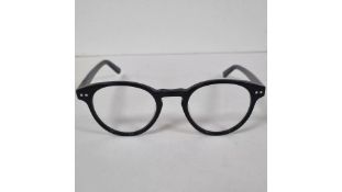 Two Ace & Tate Glasses Frames, Pierce, Black Recycled, 46 21 140