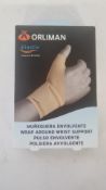 Six Orliman 262 Wrist Support Strap Braces, One Size