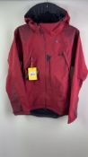 Klättermusen Jolner 2020 Men's Functional Jacket, Red, Size L