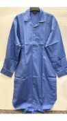 Bonsoir London Men's Plain Mid Blue Night Shirt MNW1366, Small
