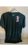 Two Asics Men's Katakana Top, Magnetic Blue, Large