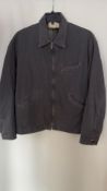 Five Four Five Men's Cotton Zip Jacket, Grey, Size L. Used
