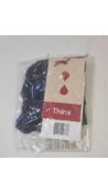 Three Thinx Period Proof Hiphugger Underwear, Black, Size S
