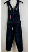 Two G-Star RAW Women's Slim Denim Latzhose, Blue, Large
