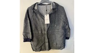 Max&Moi Women's Short Top, Blue, Size 42