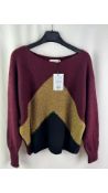 Three B.Young Women's Bxnalli Pullover, Multicolor, Size S/M