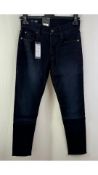 Two G-Star RAW Men's 3301 Slim Jeans, Dark Blue, 26W/30L