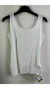 Wolford Women's Sleeveless Top, White, Size XS