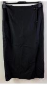 Momoni Women's Hutia Skirt, Black, Size 44