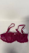Chantelle Women's Champs Elysees 2605 Balconette Bra, Pink, Size 36B
