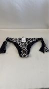 Four Aubade Women's PEAU Sauvage TV20 Bikini Bottoms, Panther, UK Small