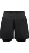 Three Gore Wear Women's R5 2in1 Shorts, Black, Size XS