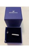 Swarovski Women's Rhodium Plating Ring 5402437, Size 52