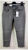 Scotch & Soda Women's Slim Fit Jeans, Light Grey, W26 L30