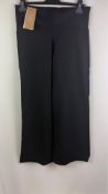 Boob Women's Maternity High-Waisted Wide Trousers, Black, Large
