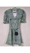 Quanta Du Soleil Womens Gracie Dress, Green/Multicoloured, Size XXS