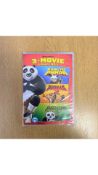 Three Kung Fu Panda Trilogy Collection DVD's, Films 1-3