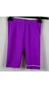 Two Les Coyotes De Paris Cycling Shorts, Retro Purple, Size 8 Years