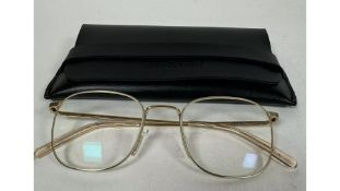Ace Tate Jay Large Glasses, Satin Gold, [51-20-145]
