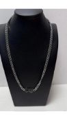 Three Diesel Unisex DX1467 Stainless Steel Brave Necklace, 45cm
