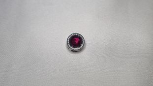 Pandora Sterling Silver Red Bead Charm