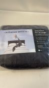 Miracle Made Luxe Four Piece Bed Sheet Set, Stone, King