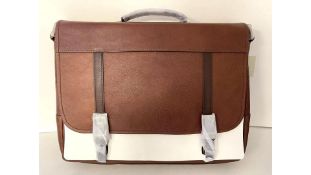 Fossil Evan Messenger Bag, Brown, Large