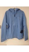Columbia Men's Ampli Dry Waterproof Hiking Shell Jacket, Blue, Medium