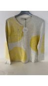 Oui Women's Long Sleeve Multicoloured Jumper, UK 40