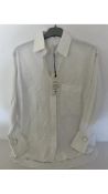 Mykke Hofmann Men's Popeline Shirt, White, Medium