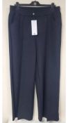 Riani Women's Hose Trousers, Black, Size 8 UK