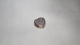 Pandora Rose Gold Plated Heart Clip Charm