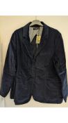 Peruvian Connection Men's Sapphire Hendricks Blazer, Blue, Size UK 22