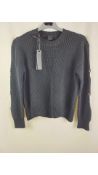 Pinko Women's Regata Maglia Sweater, Black, Size S