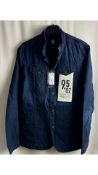 G-Star RAW Men's Cormac Blazer 2.0, Blue, Small