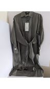 Mykke Hofmann Keon Shirt Dress, Dust Green, Size Xsmall