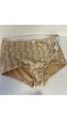 Seven Elomi Women's Plus Size Nina Short, Beige, Large