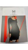 Wolford Women's Luna Dress, Black and Silver, Medium