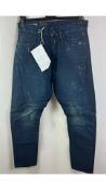 G-Star RAW Men's Scutar 3D Slim Tapered Jeans, Blue, W29/L30