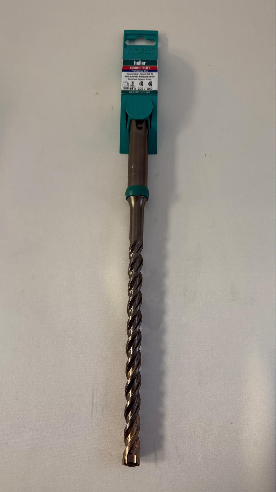 Heller 28183D SDS, Hammer Drill Bit, Silver, 14 X 340/200 Mm
